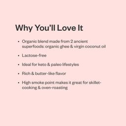 Grass-Fed Organic Ghee & Coconut Oil