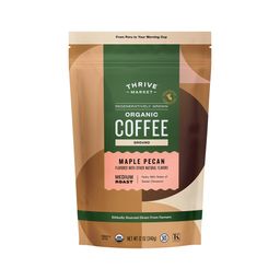 Maple Pecan Coffee, Regeneratively Grown Organic, Ground