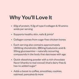 Non-GMO Bone Broth Protein, Chocolate