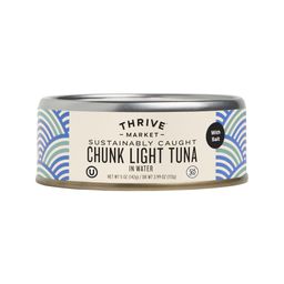 Non-GMO Chunk Light Tuna, With Salt