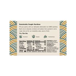 Non-GMO Sardines in EVOO, With Salt