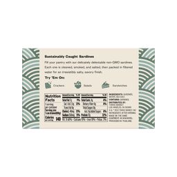 Non-GMO Sardines in Water, With Salt