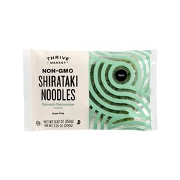 Non-GMO Shirataki Noodles, Spinach Fettuccine