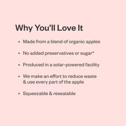 Organic Apple Sauce