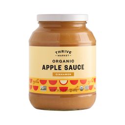 Organic Apple Sauce, Cinnamon