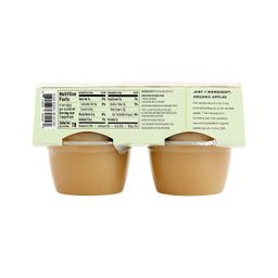 Organic Apple Sauce, Original