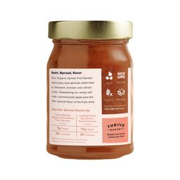 Organic Apricot Fruit Spread