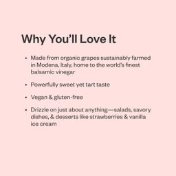 Organic Balsamic Glaze