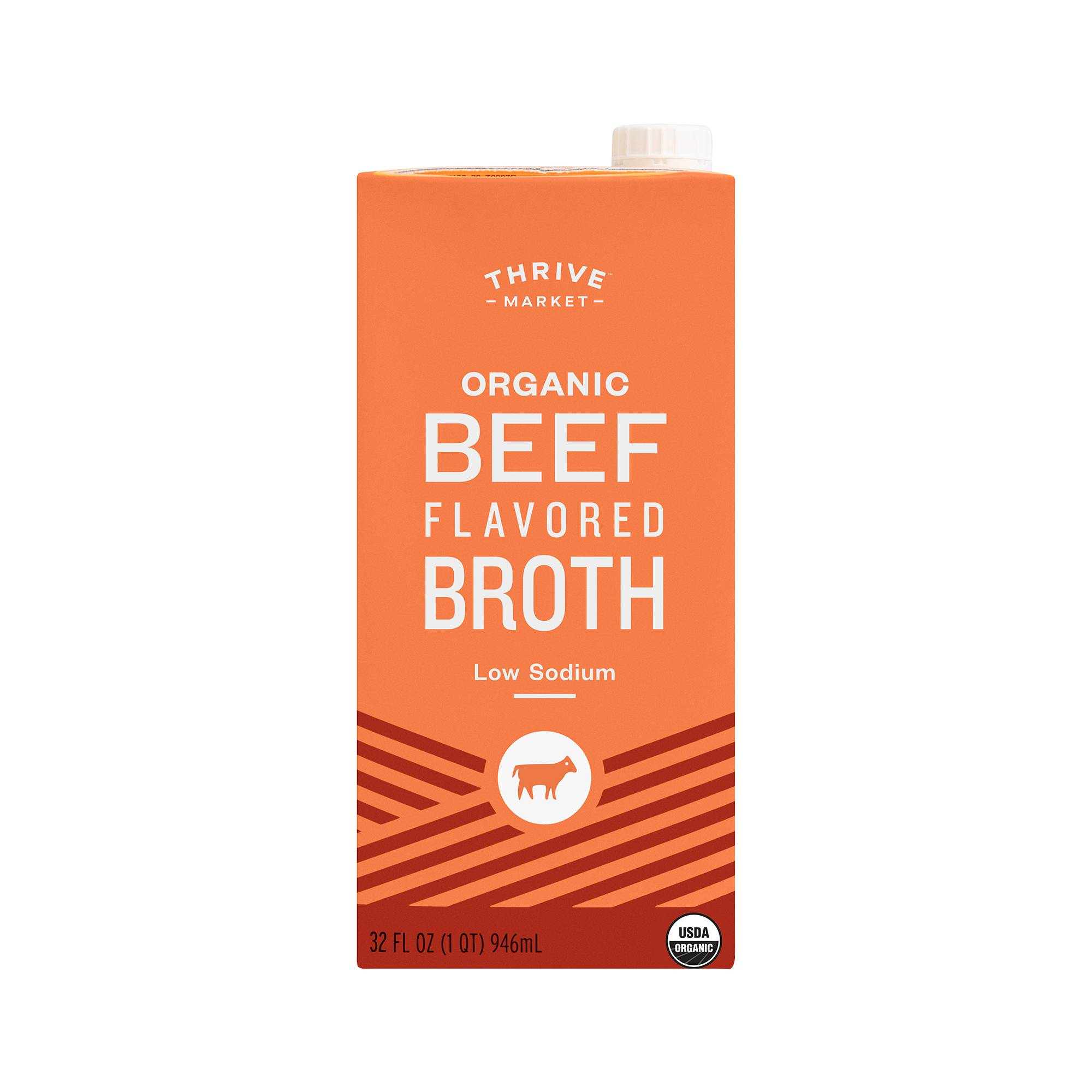 Organic Beef Flavored Broth, Low Sodium