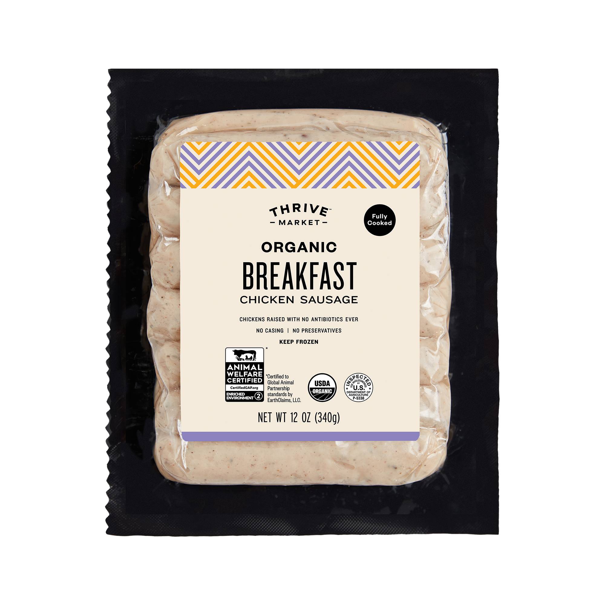 Organic Breakfast Chicken Sausage