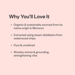 Organic Cedarwood Essential Oil