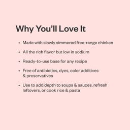 Organic Chicken Broth, Low Sodium