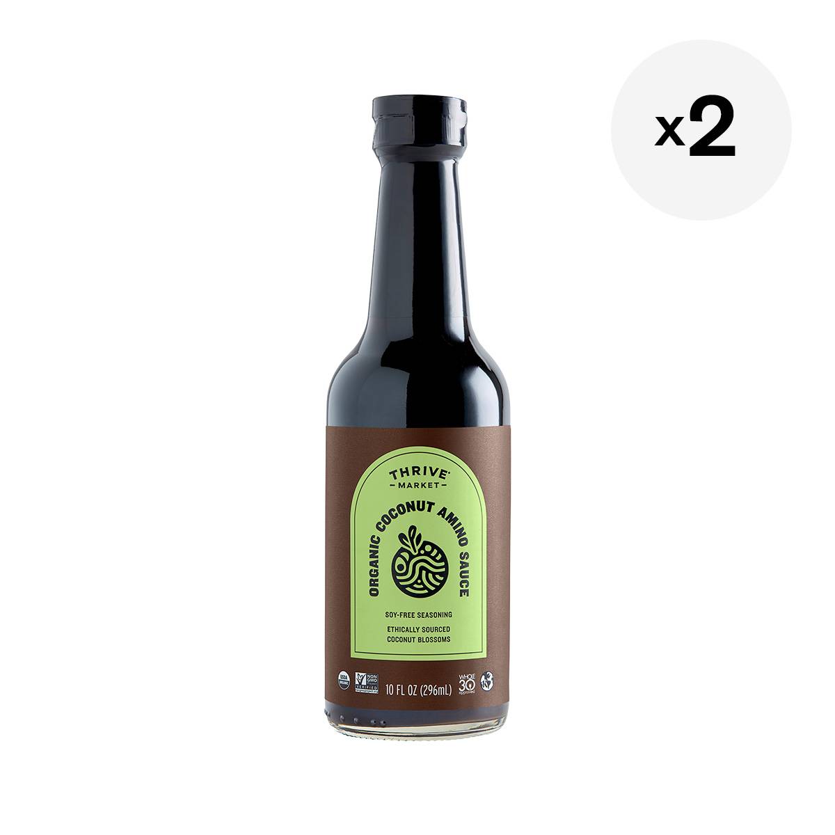 Organic Coconut Aminos, 2 Pack