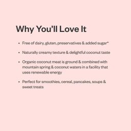 Organic Coconut Beverage, Unsweetened Original