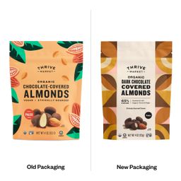 Organic Dark Chocolate Covered Almonds