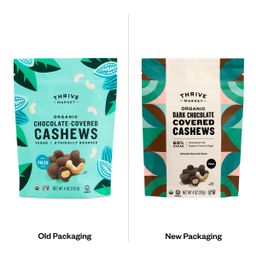 Organic Dark Chocolate Covered Cashews