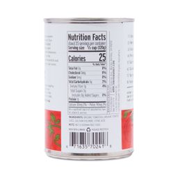 Organic Diced Tomatoes, No Salt Added