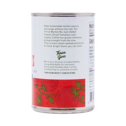 Organic Diced Tomatoes, No Salt Added