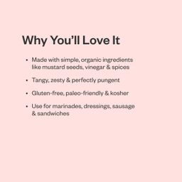Organic Dijon Mustard