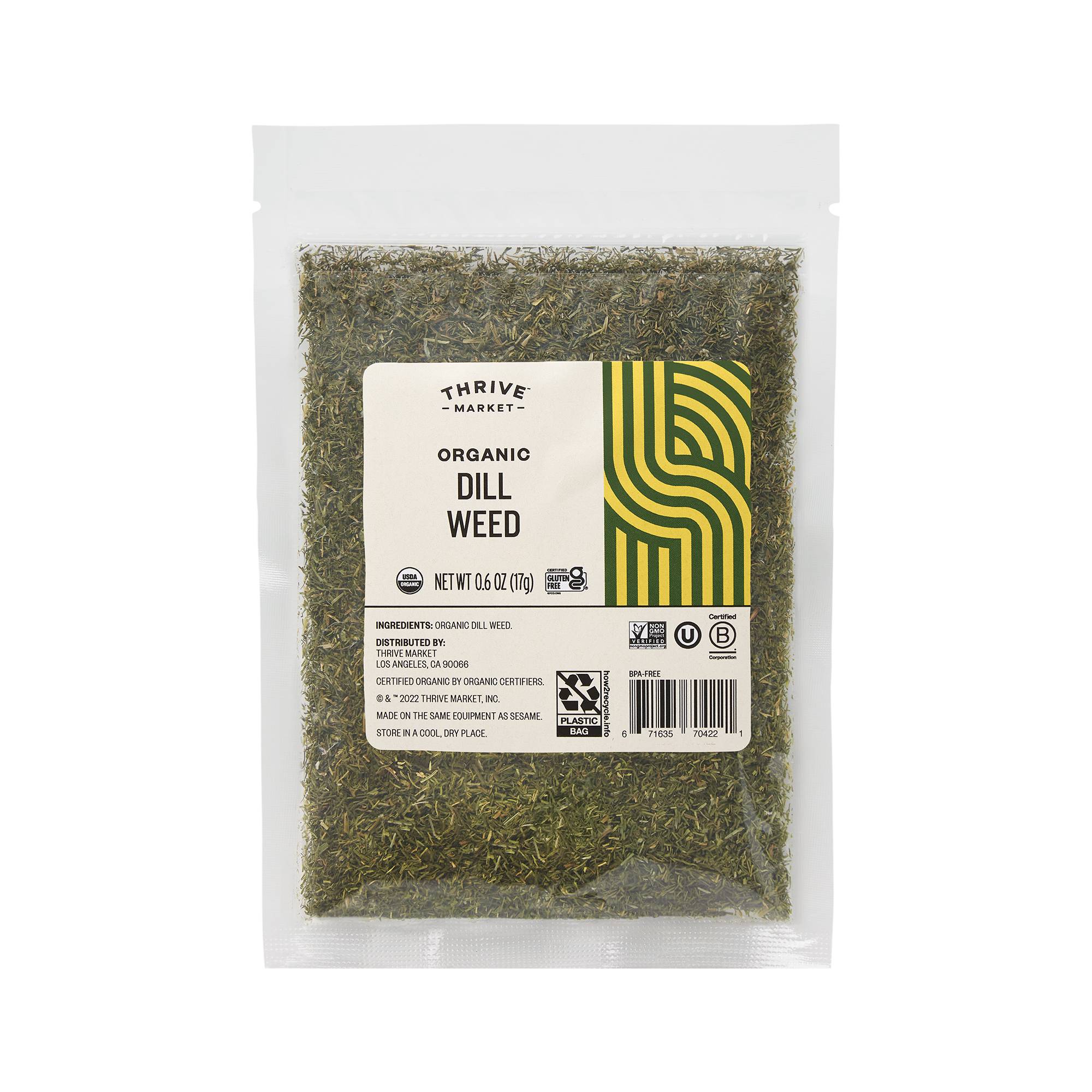 Organic Dill Weed