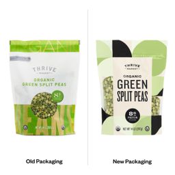 Organic Dry Green Split Peas