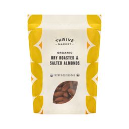Organic Dry Roasted & Salted Almonds