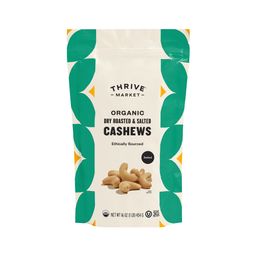 Organic Dry Roasted & Salted Cashews