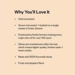 Organic Extra Virgin Olive Oil