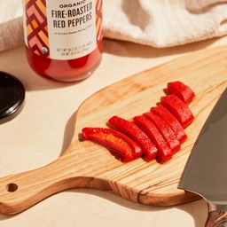 Organic Fire-Roasted Red Peppers