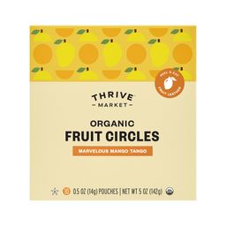 Organic Fruit Circles, Marvelous Mango Tango