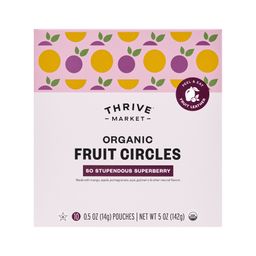 Organic Fruit Circles, So Stupendous Superberry