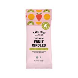 Organic Fruit Circles, Splendid Strawberry Kiwi