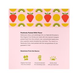 Organic Fruit Circles, Splendid Strawberry Kiwi