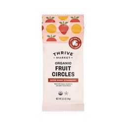 Organic Fruit Circles, Super Sunny Strawberry