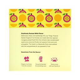 Organic Fruit Circles, Tangy Tropical Splash