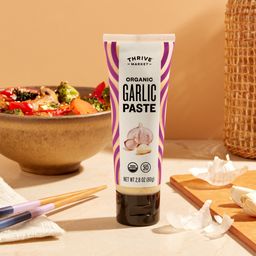 Organic Garlic Paste