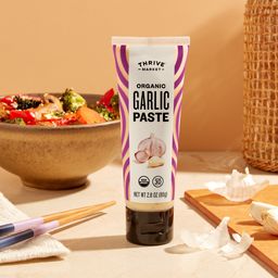 Organic Garlic Paste