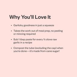 Organic Garlic Paste