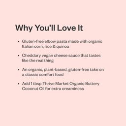 Organic Gluten-Free Mac & Plant-Based Cheese
