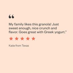 Organic Grain-Free Granola, Maple Pecan