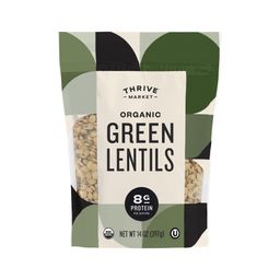 Organic Green Lentils