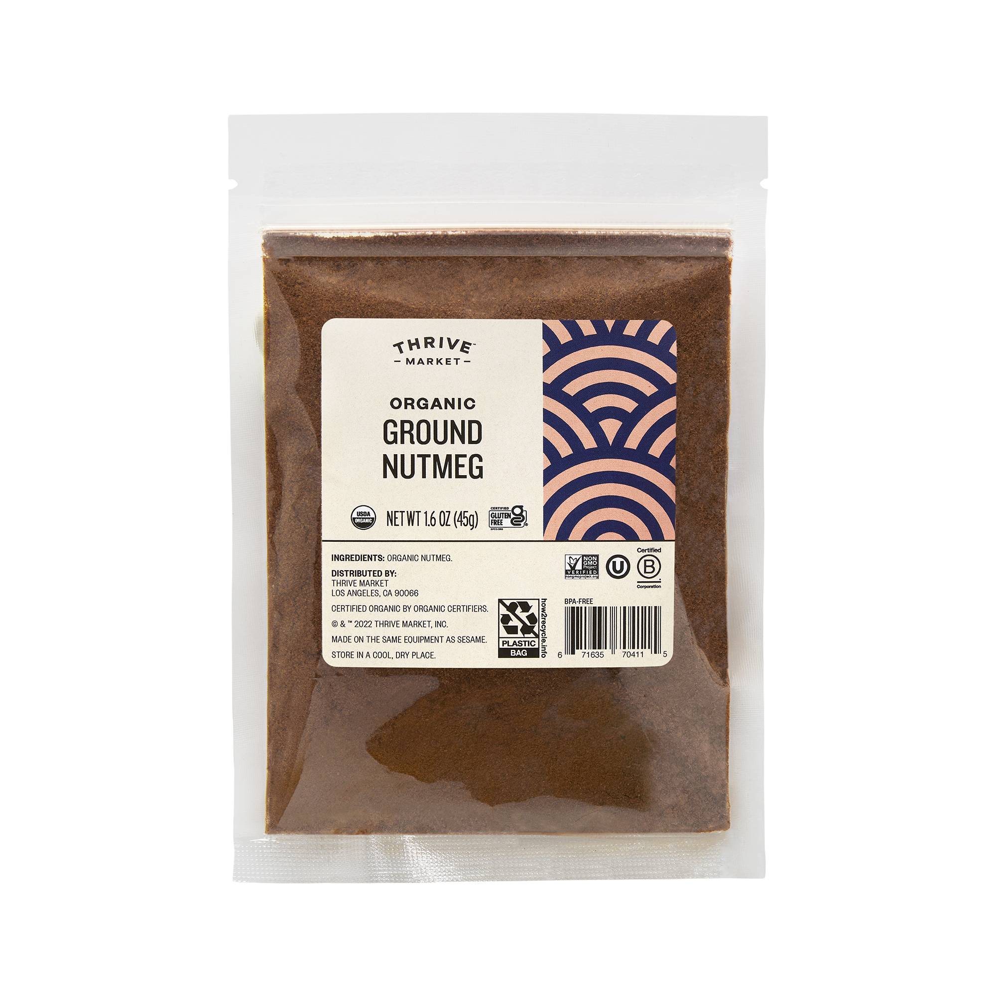 Organic Ground Nutmeg