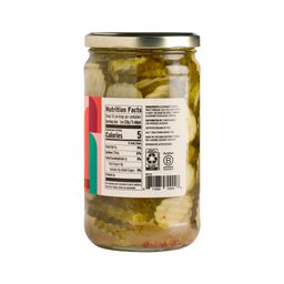 Organic Hot & Spicy Pickles, Chips