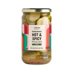 Organic Hot & Spicy Pickles, Chips