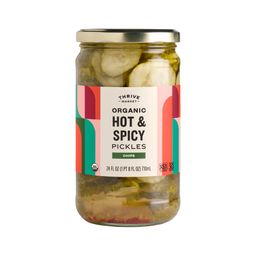 Organic Hot & Spicy Pickles, Chips