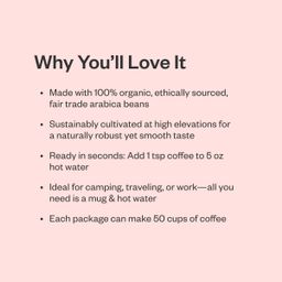 Organic Instant Coffee, Regular