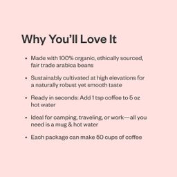 Organic Instant Coffee, Regular
