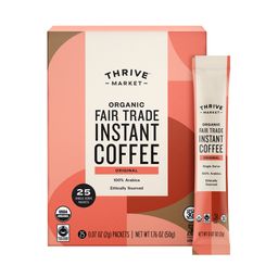 Organic Instant Coffee, Single Serve