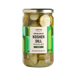 Organic Kosher Dill Pickles, Chips