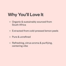 Organic Lemon Essential Oil